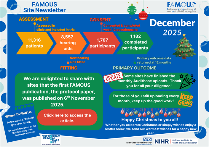 FAMOUS Newsletter December 2025